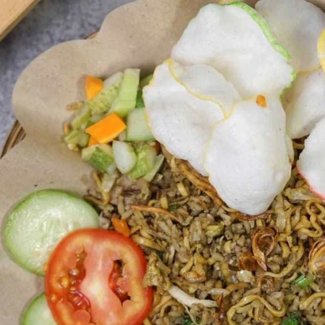 Mawut (Nasi dan Mie)